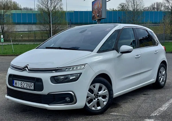 warmińsko-mazurskie Citroen C4 Picasso cena 39360 przebieg: 239000, rok produkcji 2018 z Warszawa